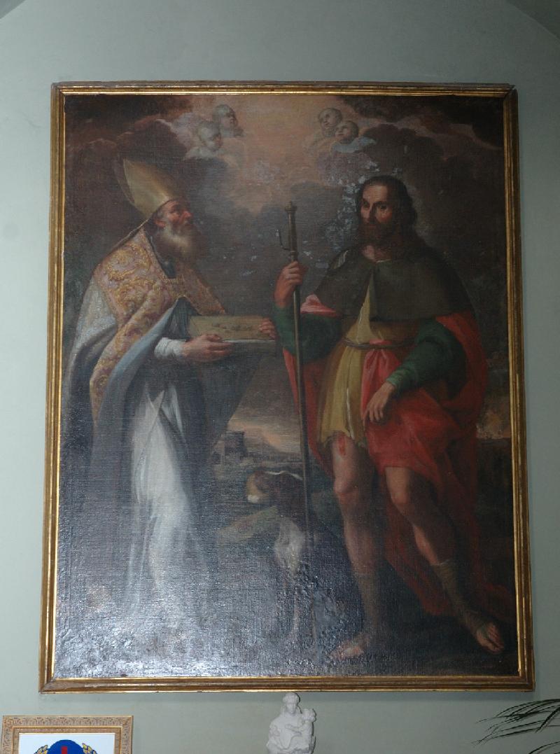 28-Malinconico O. (1681), Dipinto con San Liborio e San Rocco-beweb